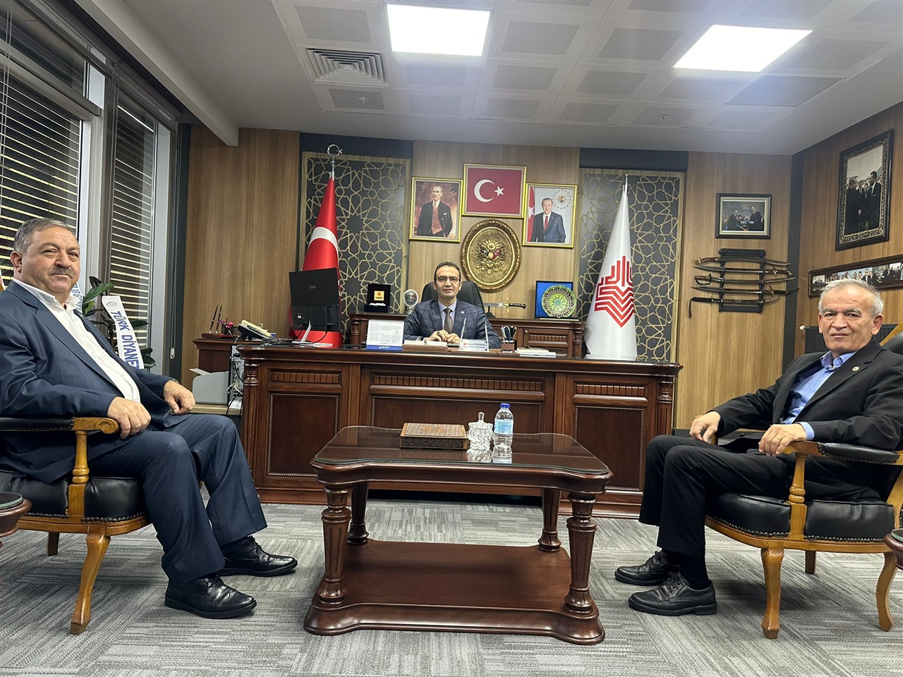 TZOB Yönetim Kurulu Üyesi ve Odamız Yönetim Kurulu Başkanı Mehmet Baştuğ  un Aydın Vakıflar Müdürlüğü Ziyareti