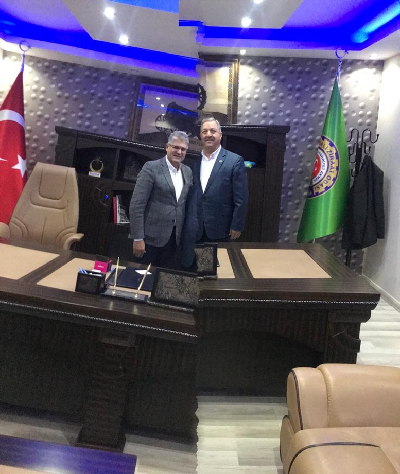 TZOB Yönetim Kurulu Üyesi ve Odamız Yönetim Kurulu Başkanı Mehmet Baştuğ  un Ege Bölgesindeki Odalarımızı Ziyareti